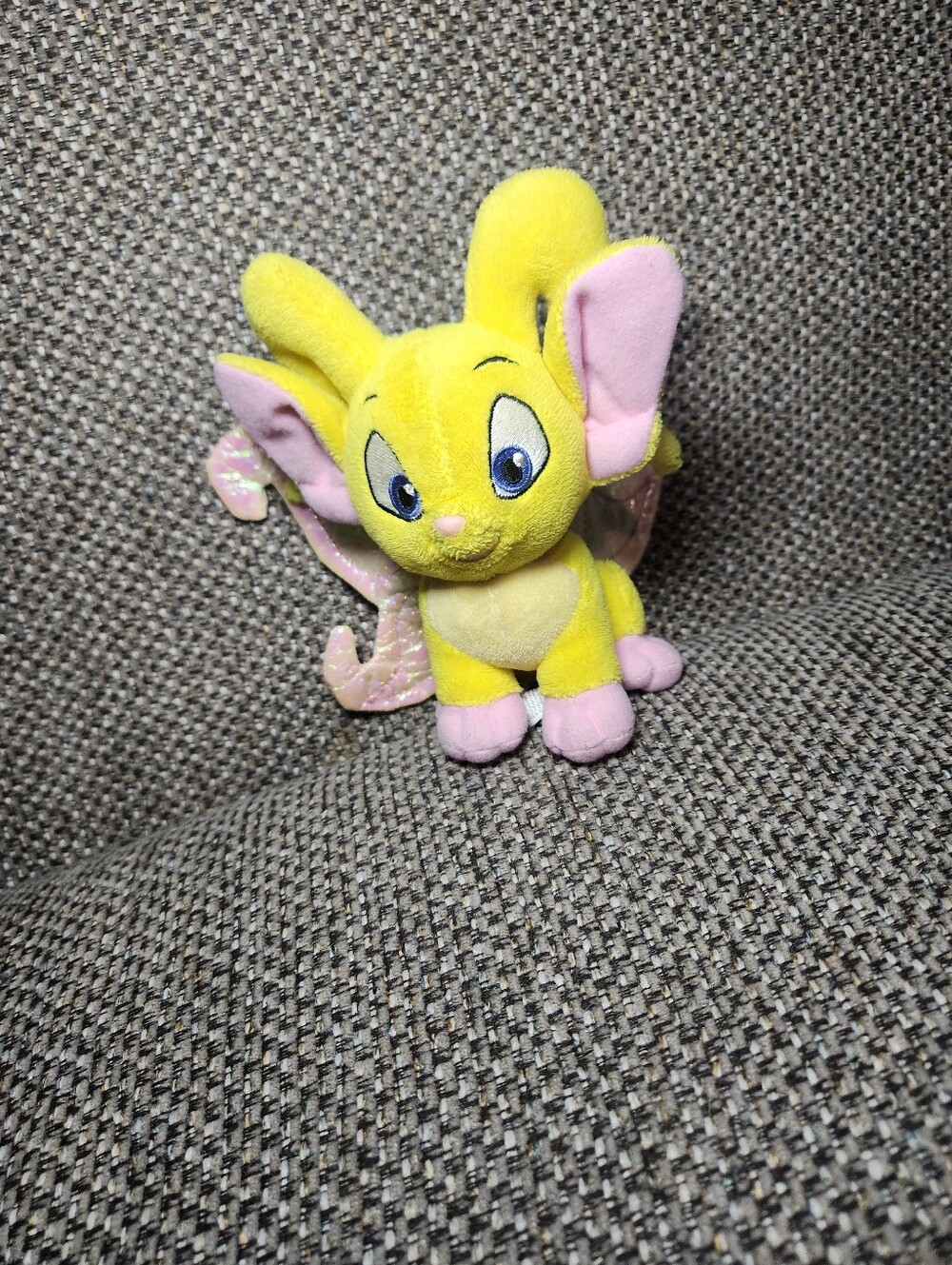 Yellow Faerie Acara plush toy Neopets